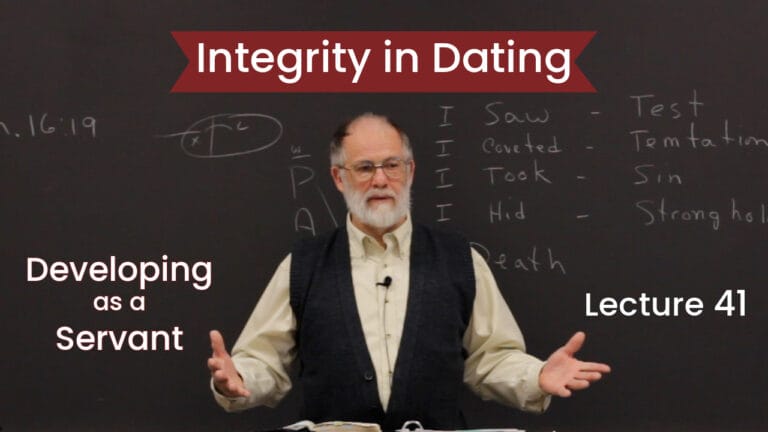 Integrity in Dating — Frank Reed Lecture 41