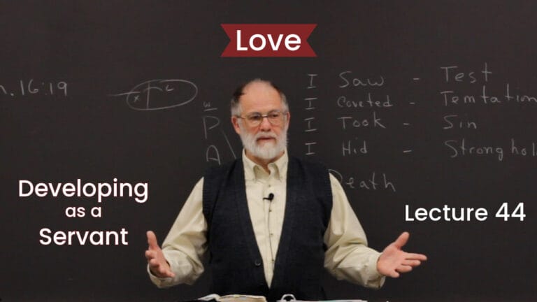 Love — Frank Reed Lecture 44