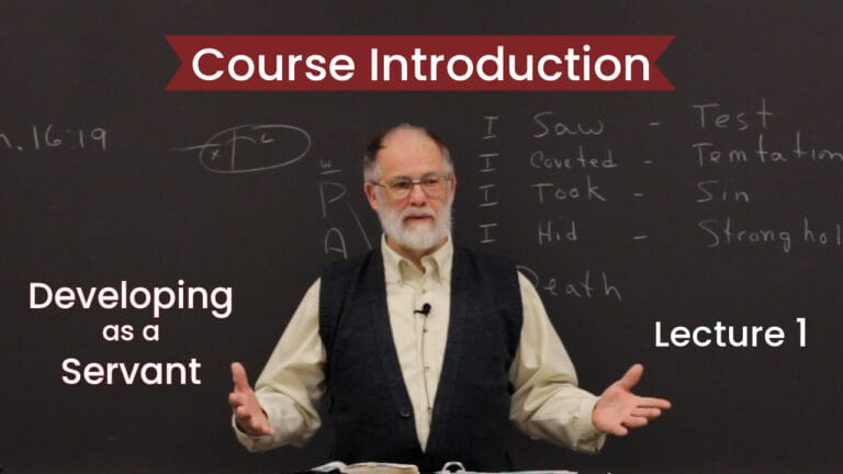 Developing as a Servant – Frank Reed
